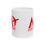 Thumbnail: M_FLIGHT Ceramic Mug - Red