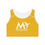 Thumbnail: M_FLIGHT Yellow Sports Bra