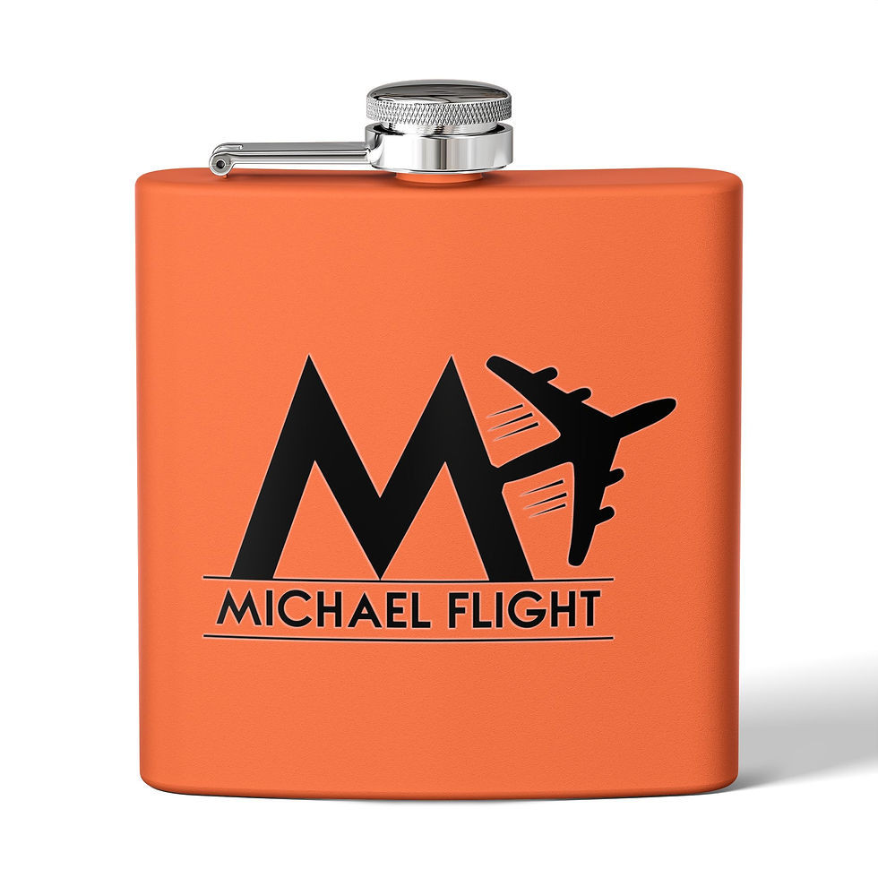 Thumbnail: Stay Fly 6oz BLUE Stainless Steel Flask