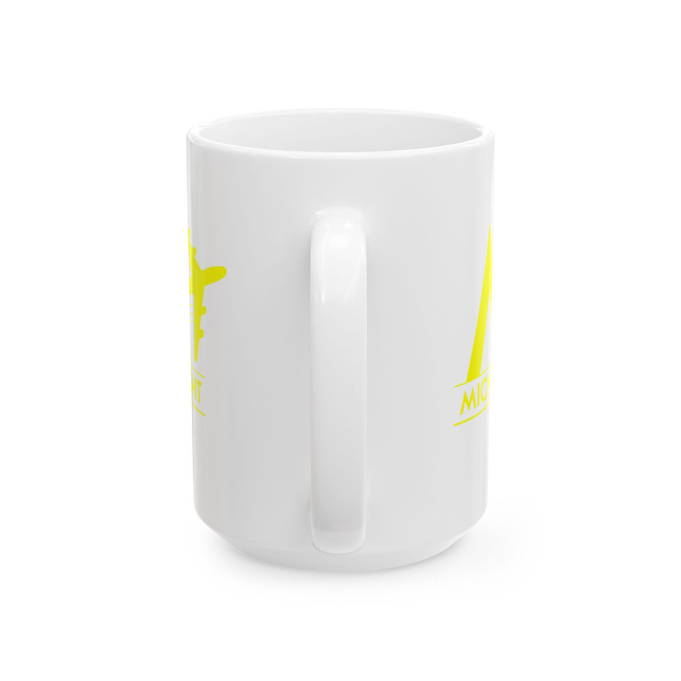 Thumbnail: M_FLIGHT Ceramic Mug - Yellow