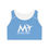 Thumbnail: M_FLIGHT Sports Bra - NC Blue/White 