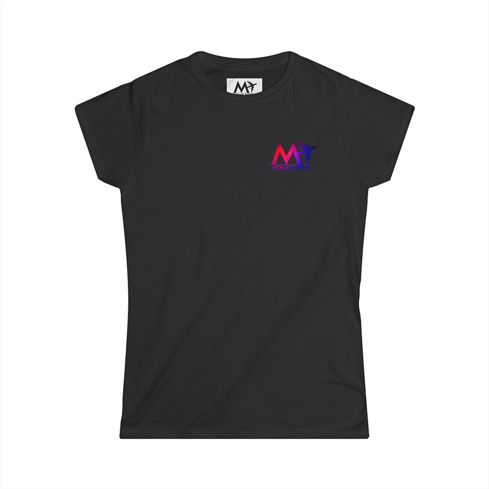 Thumbnail: M_FLIGHT Women's Rainbow Pocket Tee