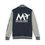 Thumbnail: Stay Fly Men Grey Letterman Jacket, Heavyweight