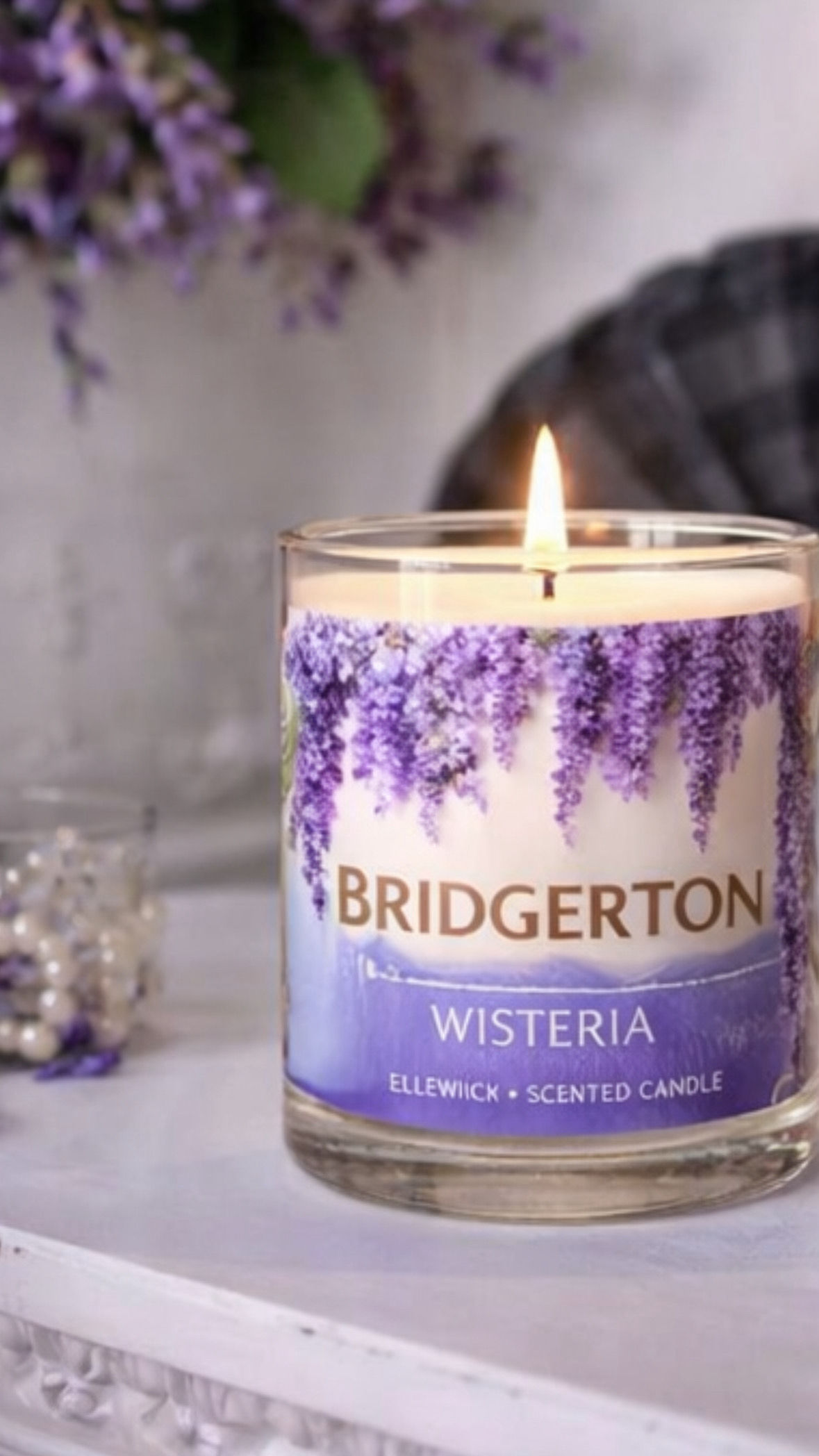 Wisteria - Smells like walking through a wisteria-covered garden on a warm sprin