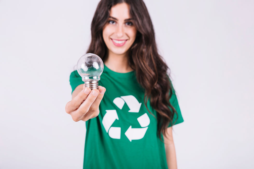 mulher eco logica logística reversa ecológico