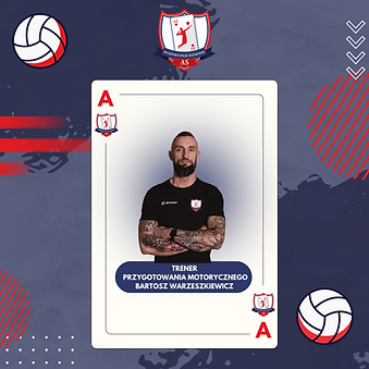 Trener Przygotowania Motorycznego - Bartosz Warzeszkiewicz