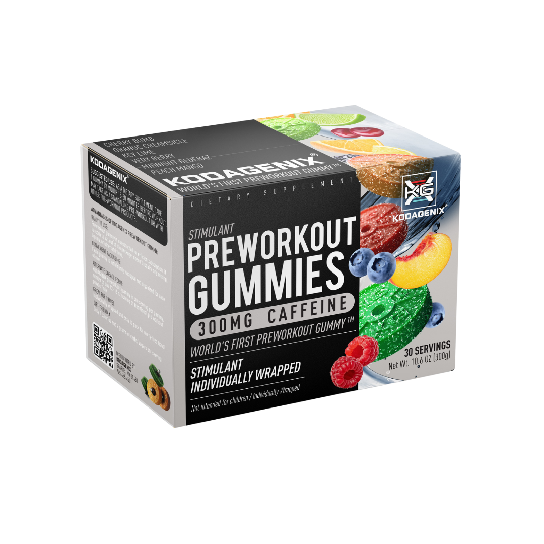 Kodagenix Preworkout Gummies packaging