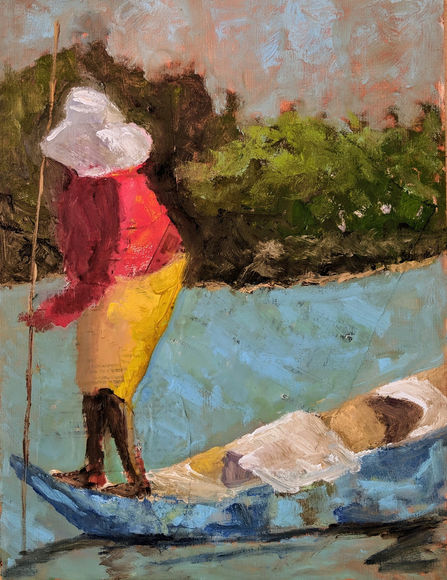 Untitled painting by Laurie Tuchel