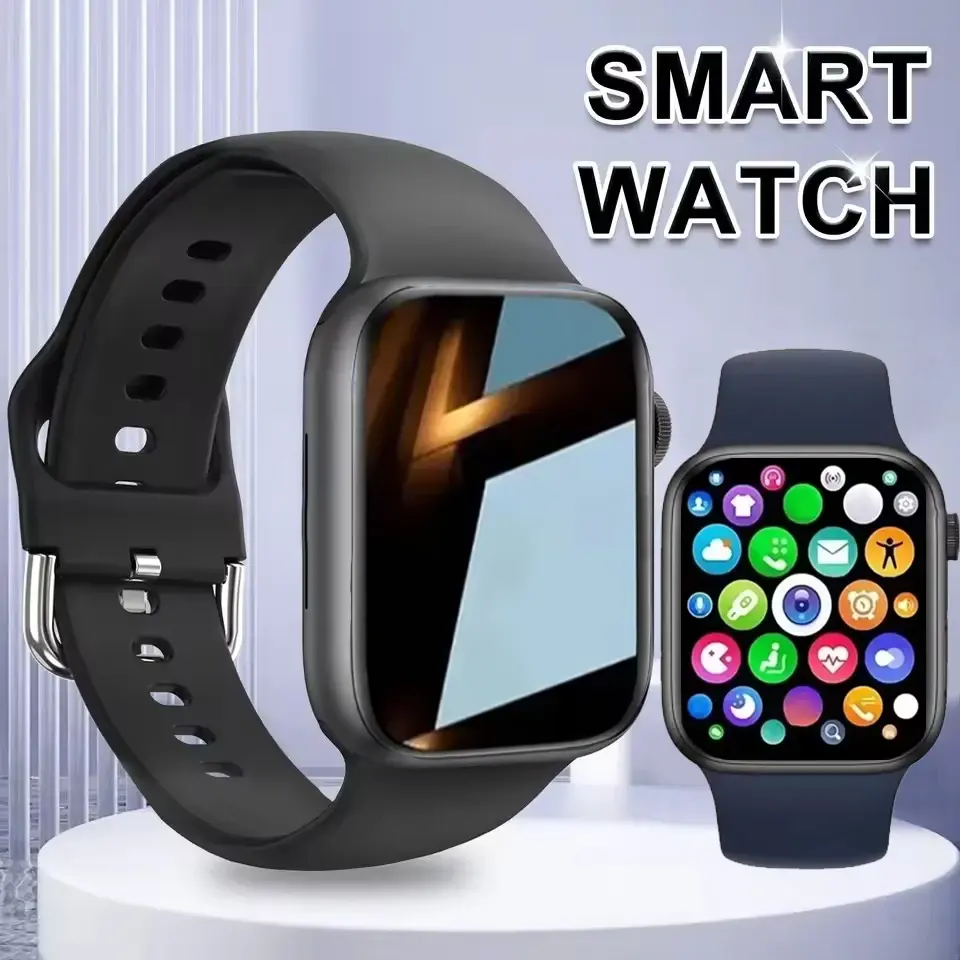 2025 Smartwatch - 1.73" Screen, Bluetooth Calls & Health Monitor (Android/iOS)