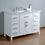 Thumbnail: Leigh 48" White Single Sink Vanity