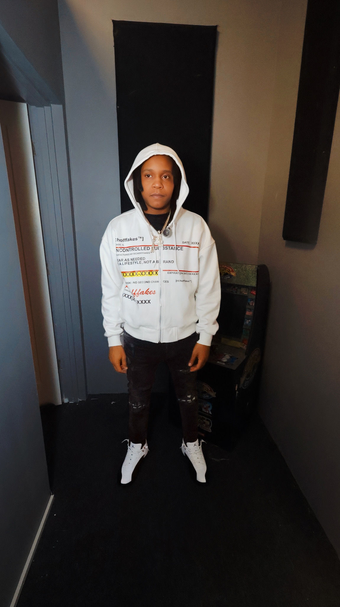 "UNCONTROLLED SUBSTANCE" HOODIE