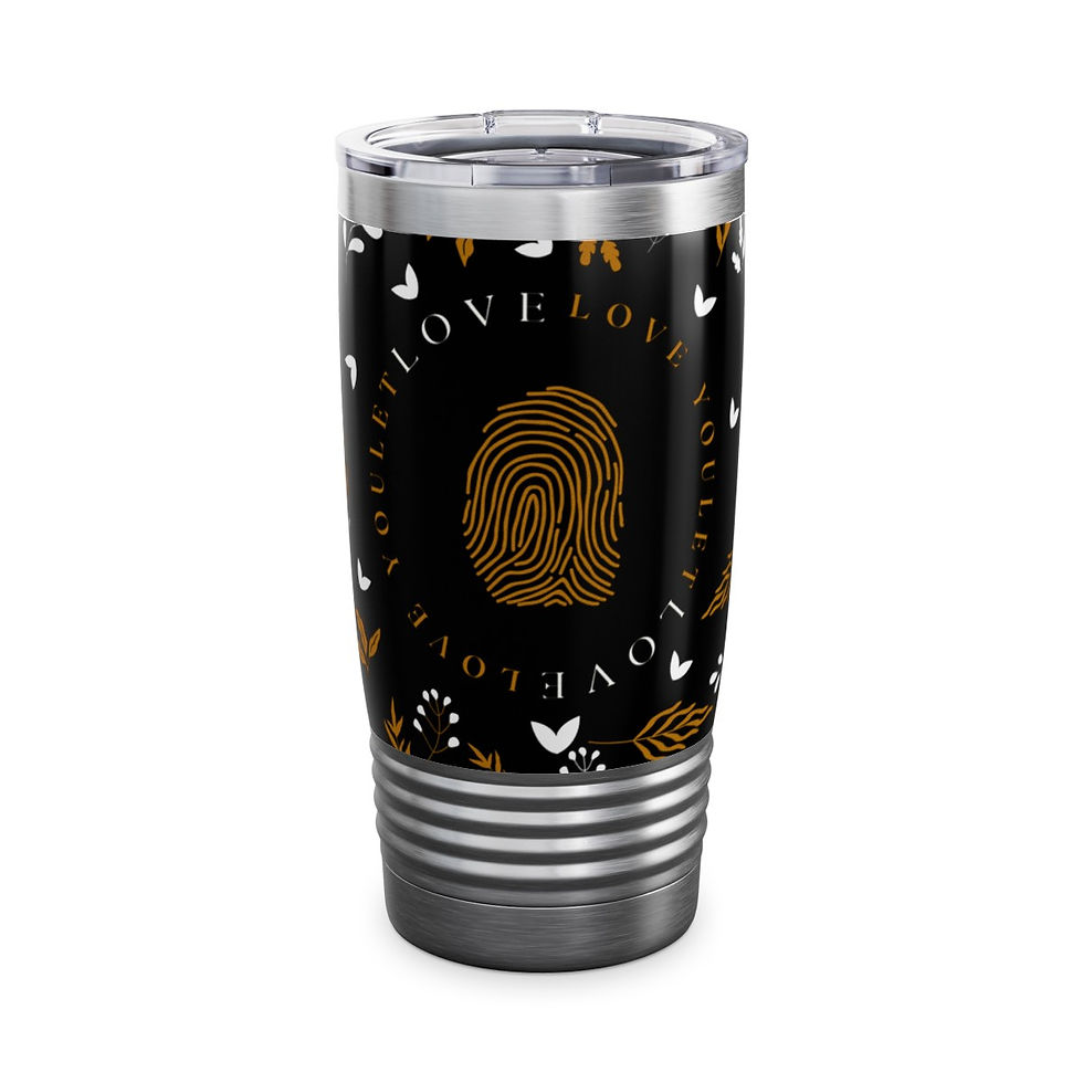 Thumbnail: Let Love Love You (Brown) Tumbler, 20oz