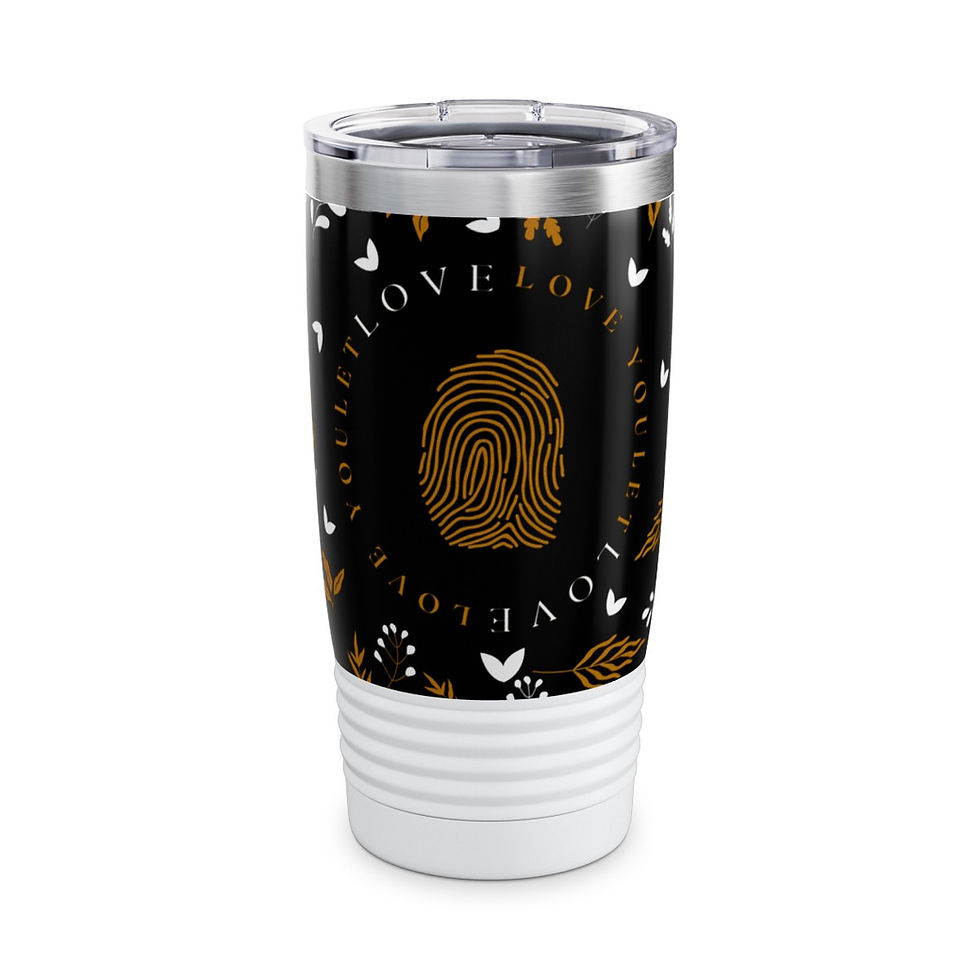 Thumbnail: Let Love Love You (Brown) Tumbler, 20oz