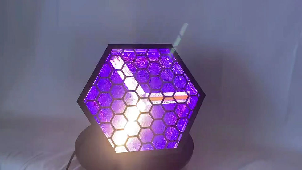 Thumbnail: Hexagon retro style / 大复古灯