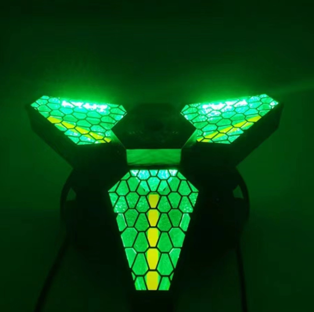 Thumbnail: Maple Leaf Rotating Vintage Lamp / 枫叶旋转复古灯