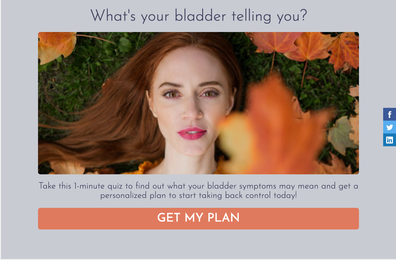 My Pelvic Therapy Bladder Quiz