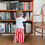 Thumbnail: red stripe kids trouser pants