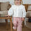 Thumbnail: little red stripe quincy kids pants