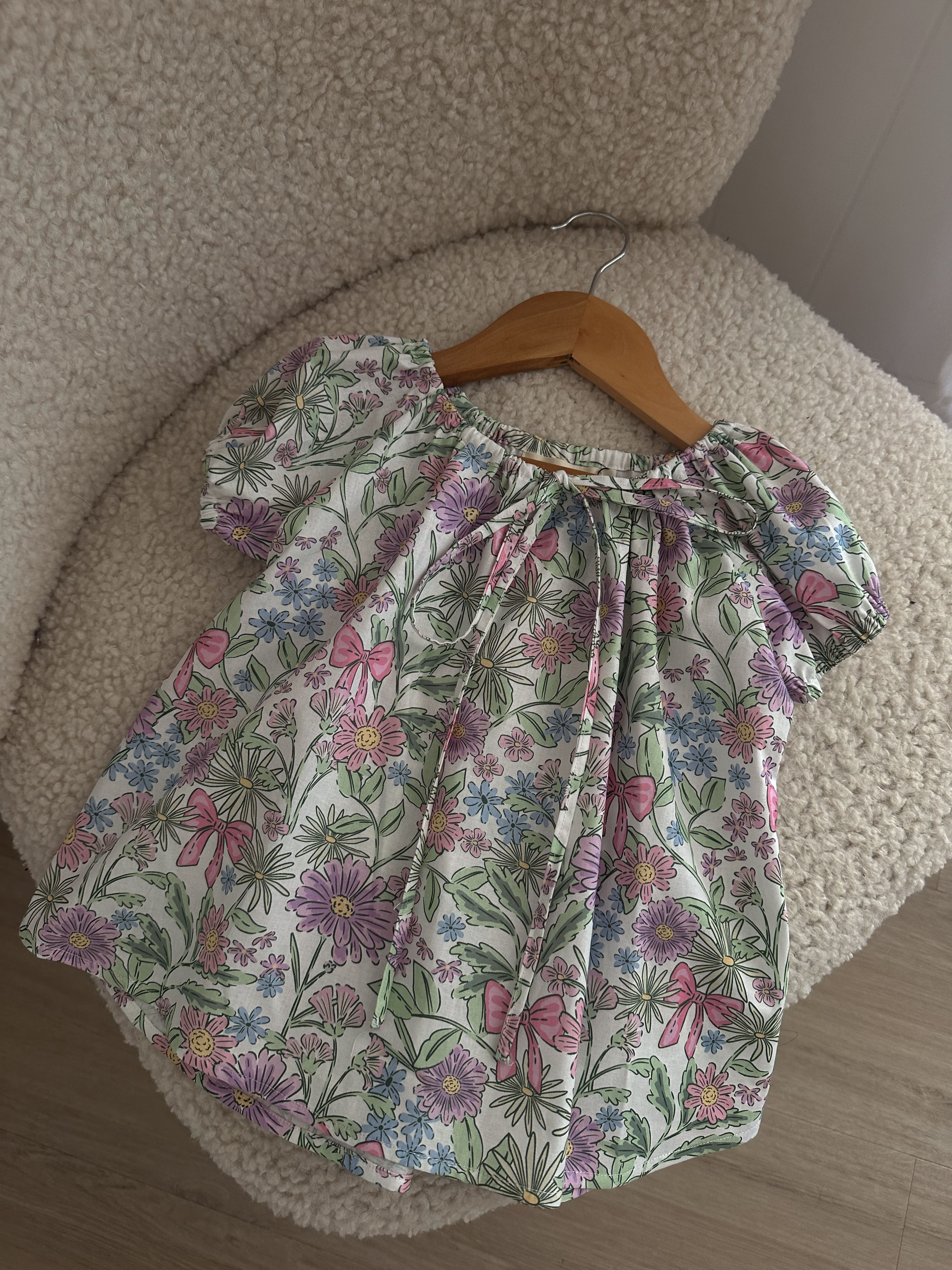 The Daughter Mini Girls Dress || Cottage Bloom