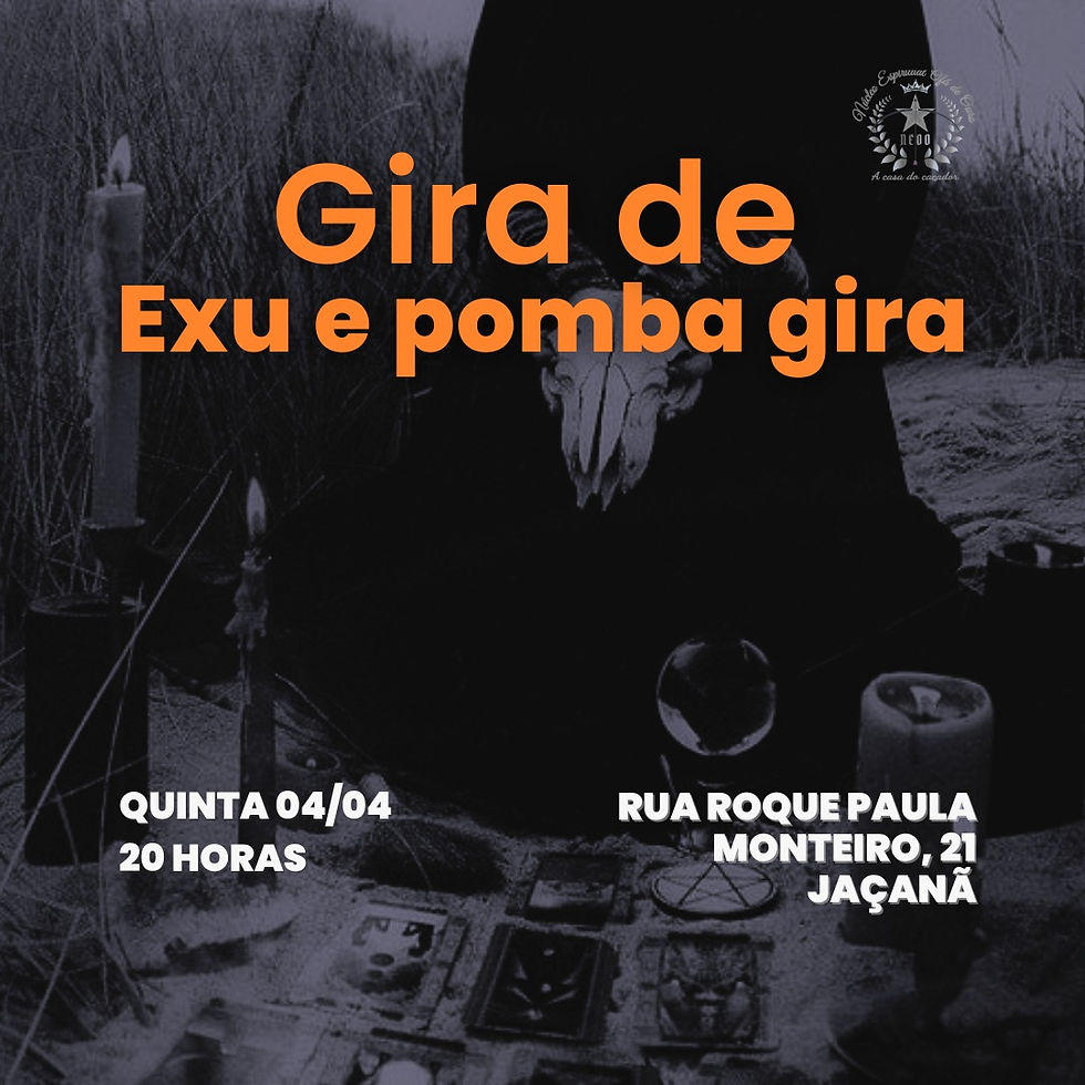 Gira de Exu e Pomba Gira