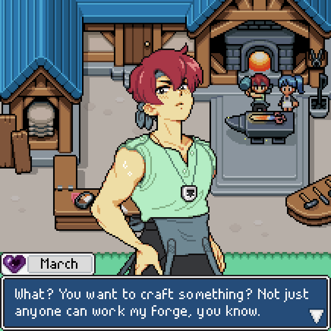 Introducing March, Our Next Marriageable Character!