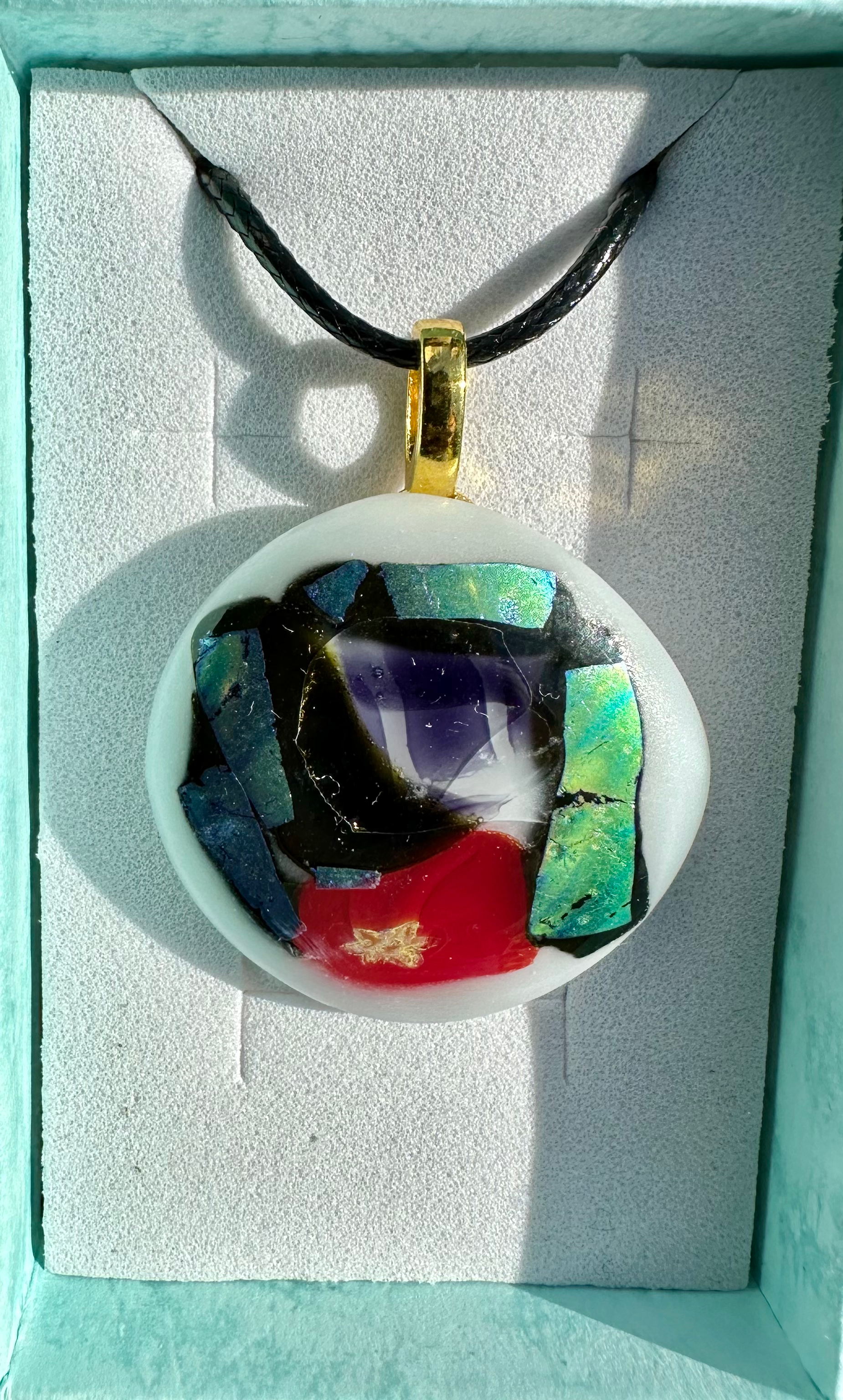 Pendant of Fused Glass