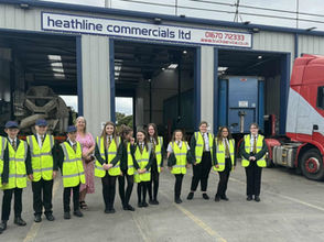 Speed n’ Style wins Bedlington Academy’s ‘Race to the Line’ STEM Challenge, Sponsored by Heathline
