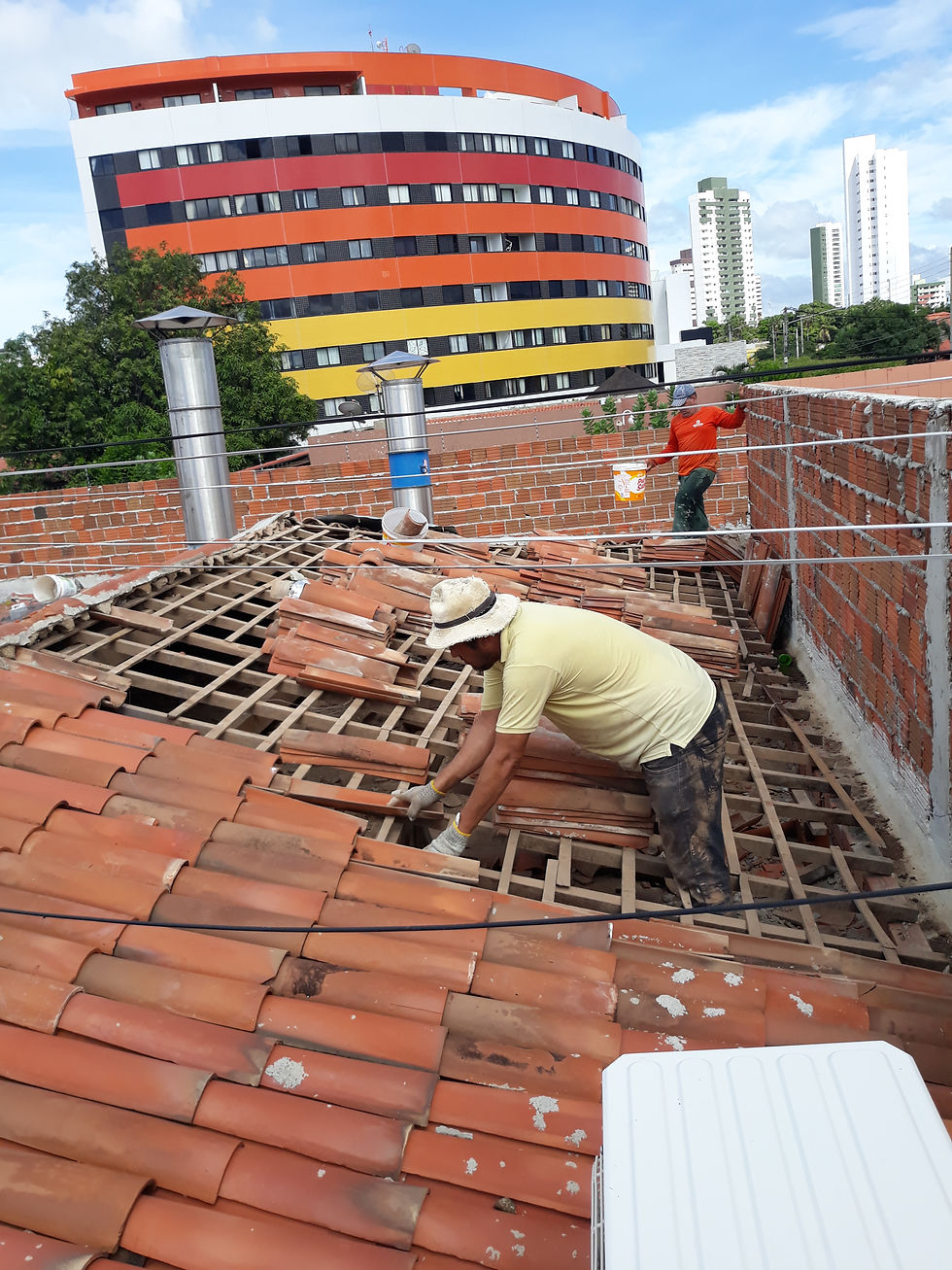 reforma telhado