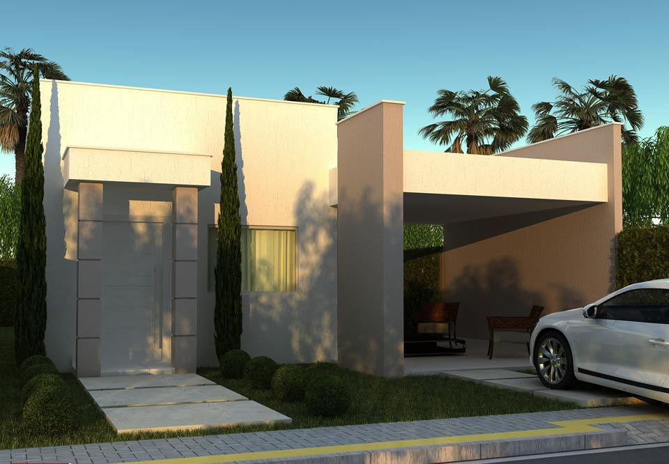 Casa 2/4, 1 súite - 80m²