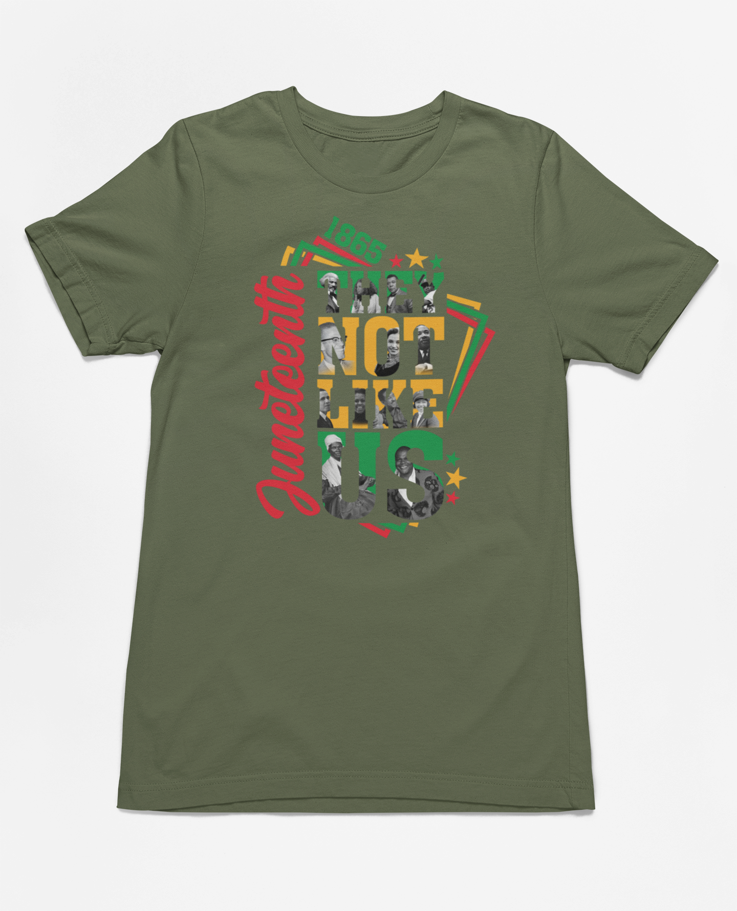 Juneteenth “They Not Like Us” graphic tee.