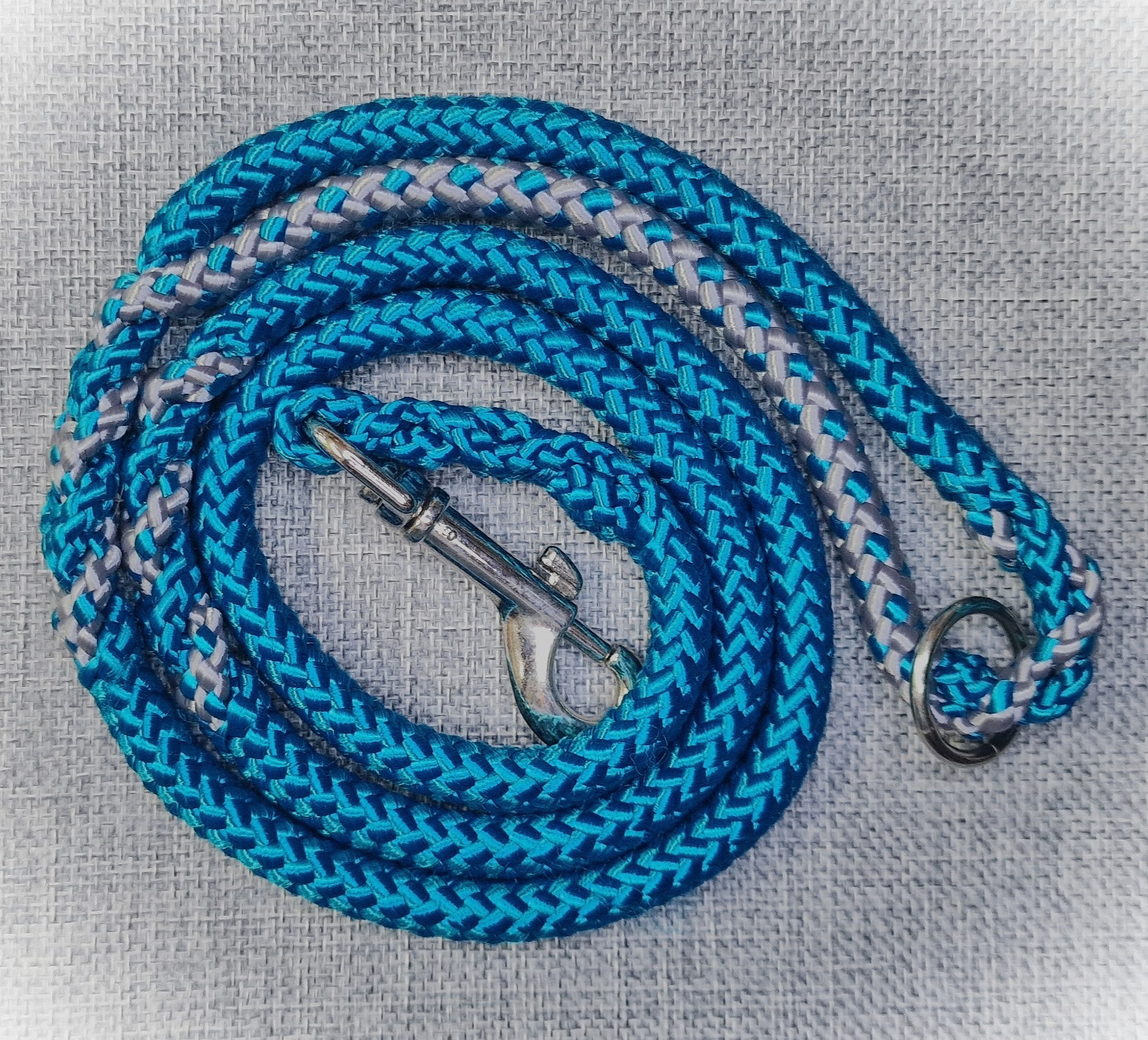 Aqua-Charcoal Grey - 1,2m