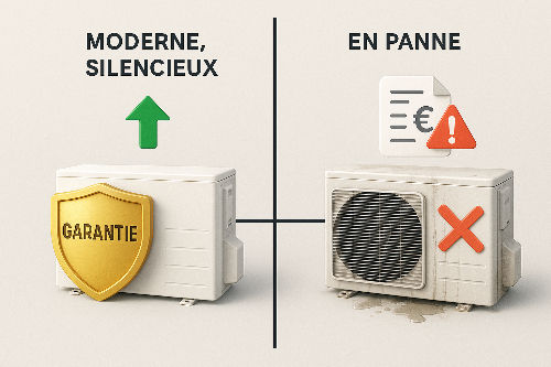 Comparaison des bénéfices d'une mise en service professionnelle et des risques d'une installation amateur.
