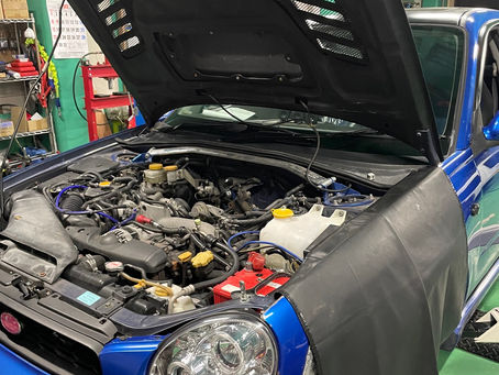 GGA インプレッサワゴン クラッチ交換