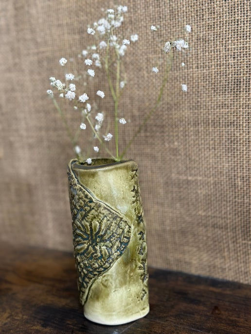 Vase Ceramic  (Medium-Green)