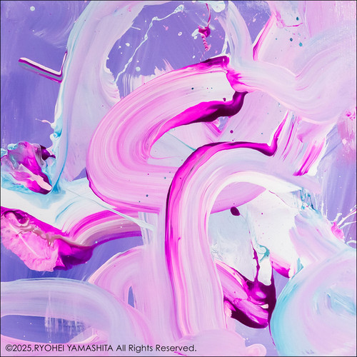 ○駆けてくるPower 絵画原画 オリジナル原画【Energy strokes 2025-1】 | 現代絵師工房