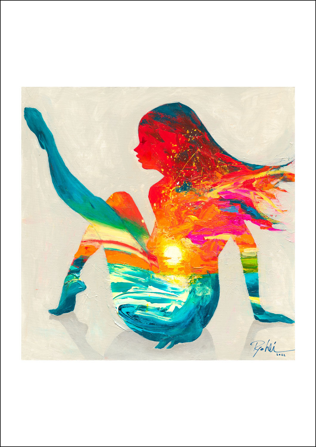 Limited to 50 copies: Print [Sunset view 2]