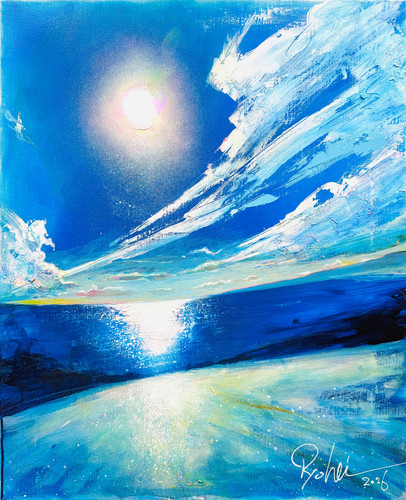 絵画タイトル　「風化（フロッピー）」　原画 オリジナル原画【Frontier 7-2026-1】 | 現代絵師工房