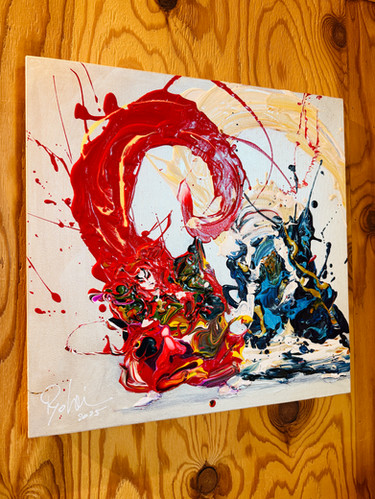 手描き絵画「Ritual」日本画 オリジナル 原画 オリジナル原画【Energy