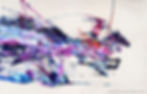 《Yabusame 4》oil & acrylic on canvas,227.3×145.4cm,2025