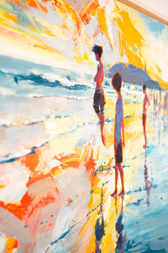 オリジナル原画【By the sea 3】 | 現代絵師工房