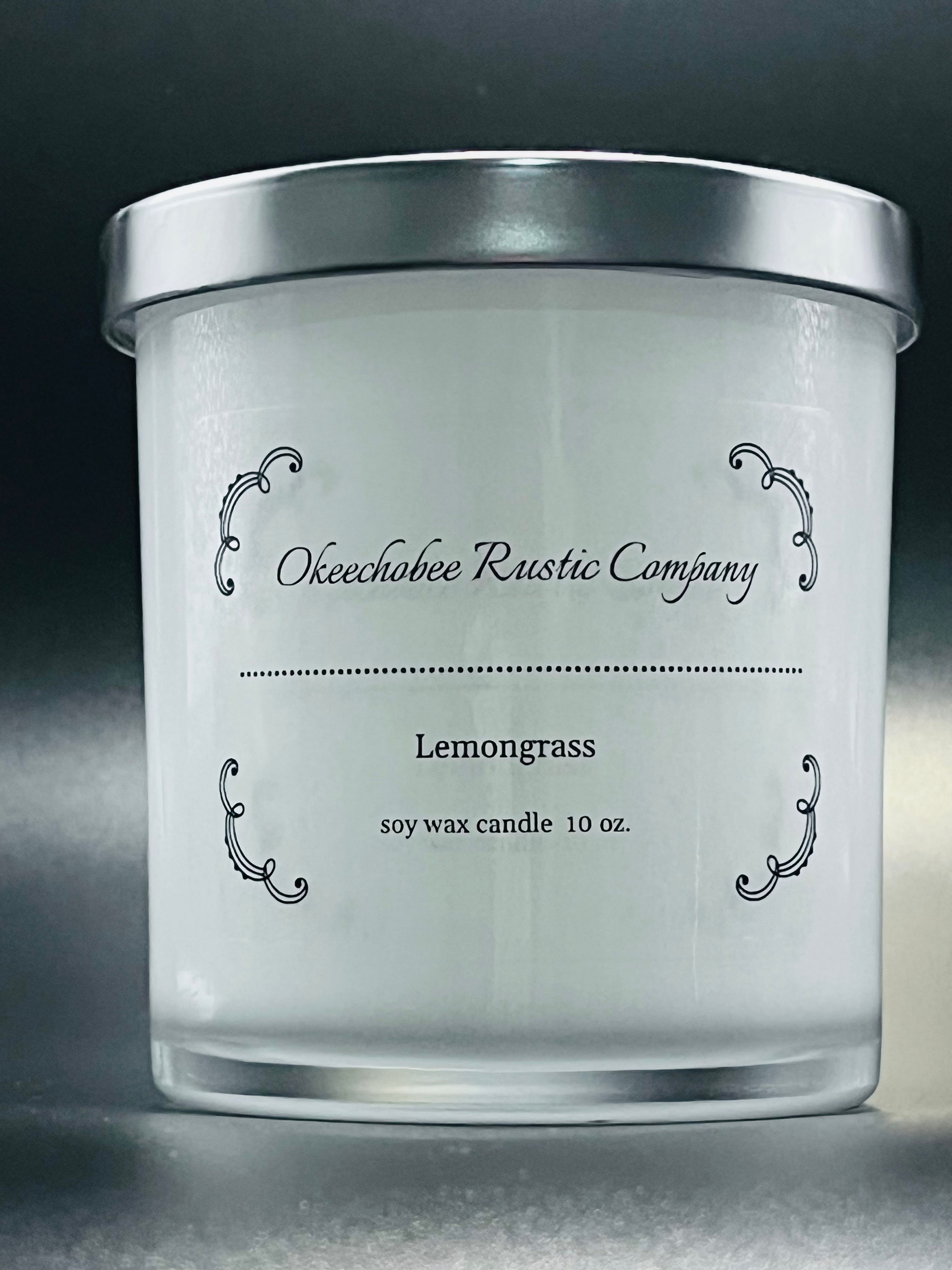 Lemongrass Soy Wax Candle 10 oz