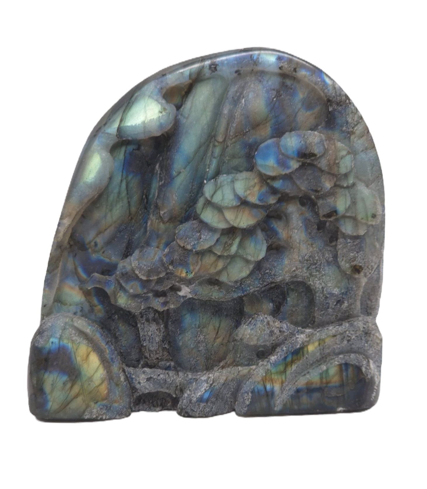 Labradorite landscape