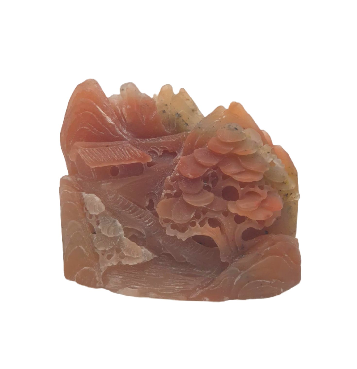 Red aventurine landscape