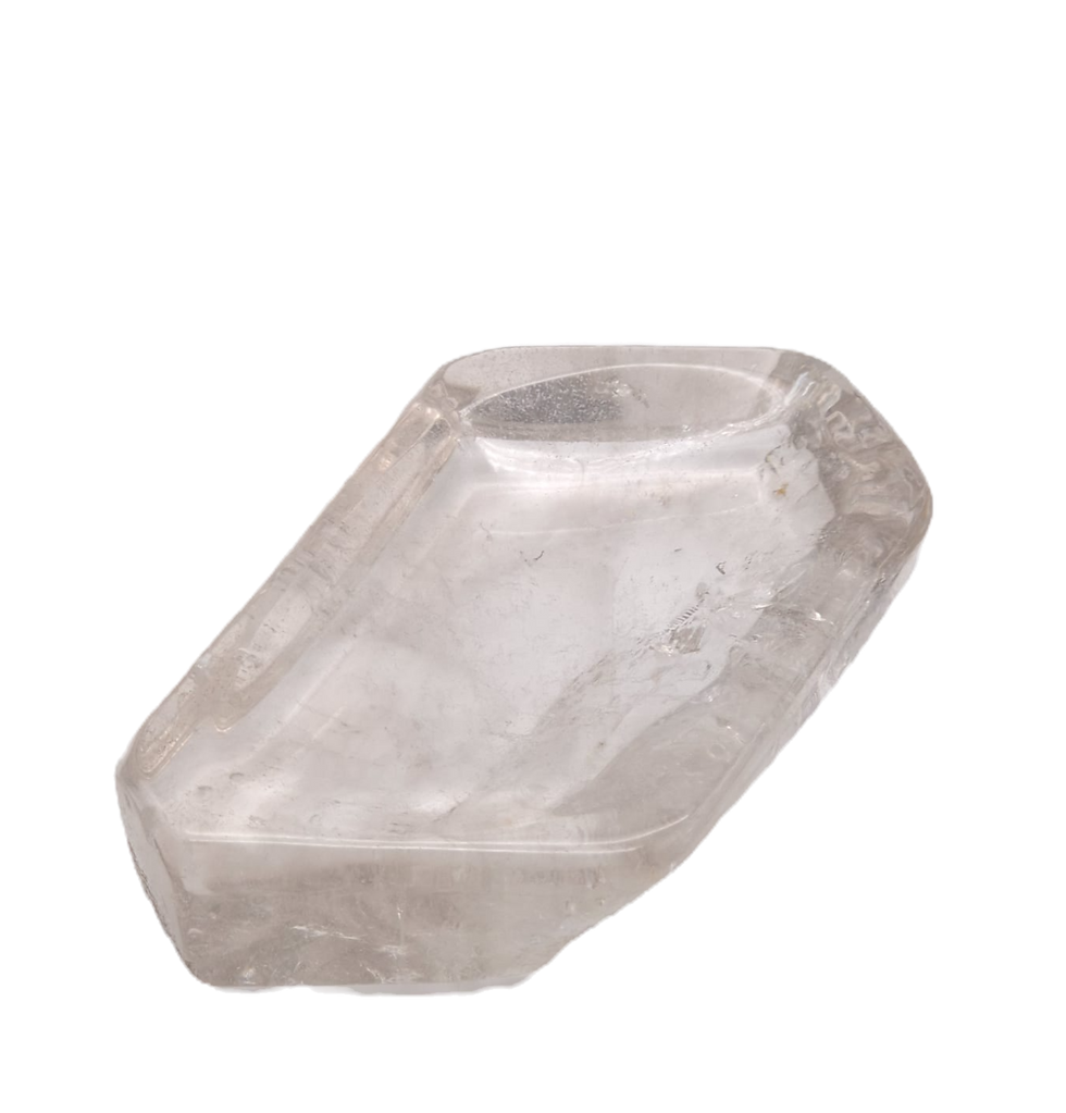 Thumbnail: Helder begrkristal schaaltje voor sieraden 2