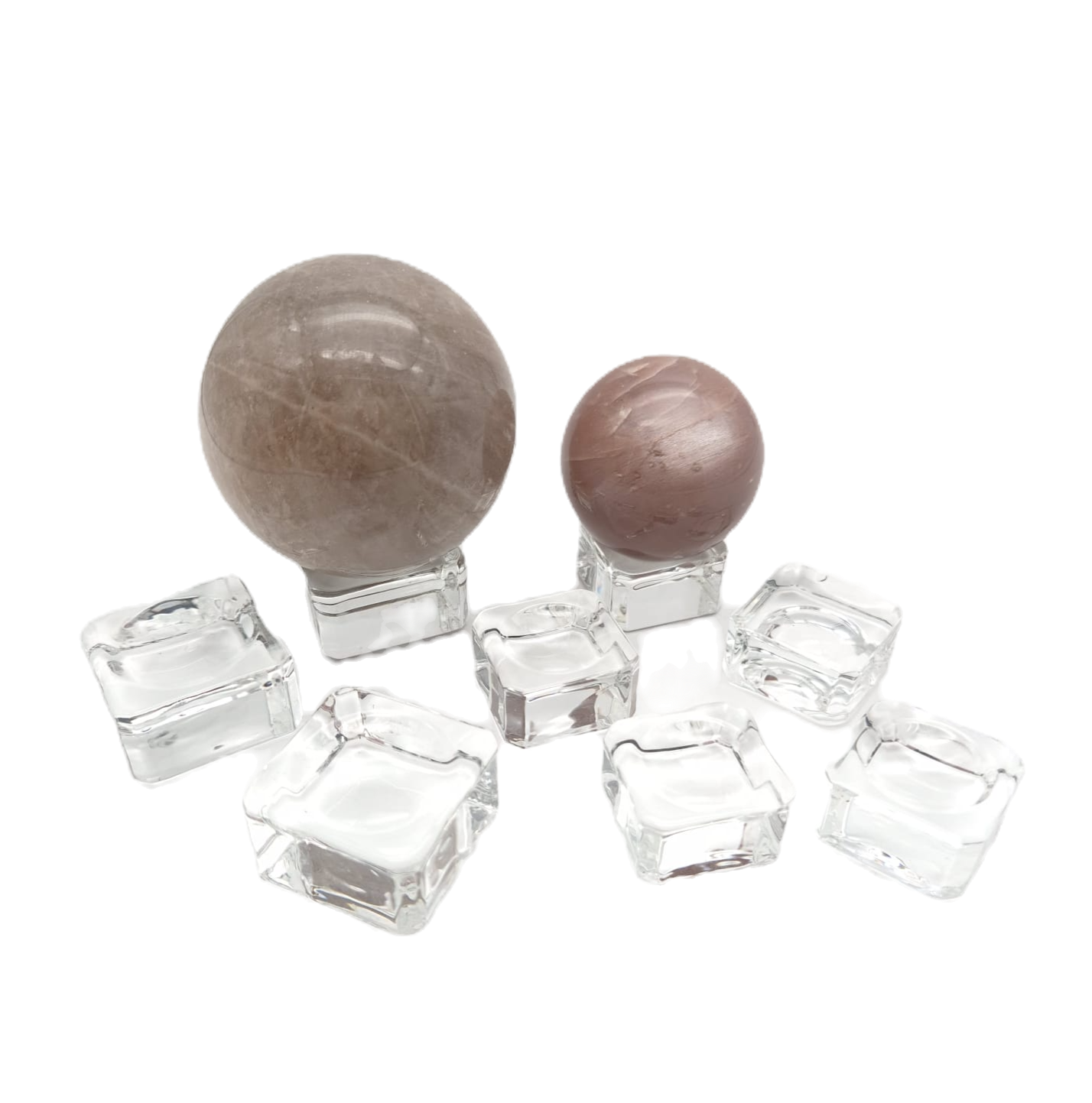 Acryl bolhouder groot en klein