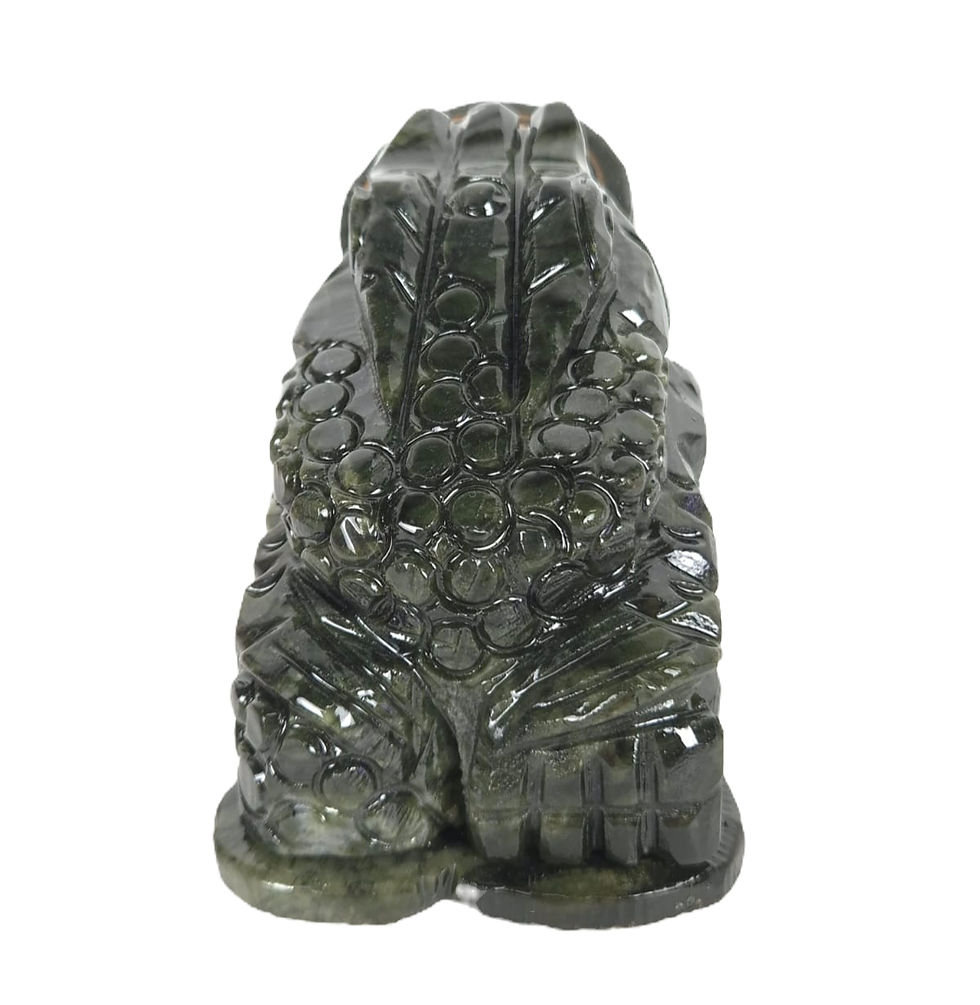 Thumbnail: Jade geldkikker feng shui achterkant