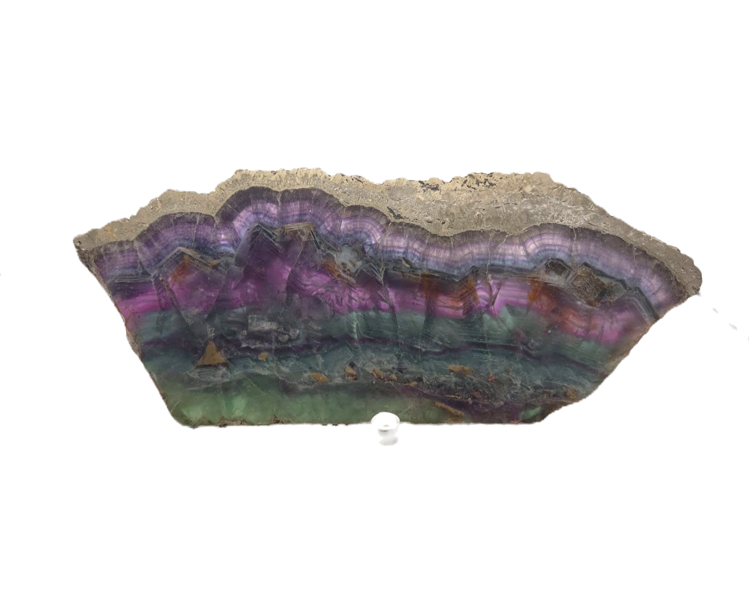 Fluorite slab