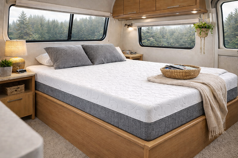 Thumbnail: 10" Graphite PLUSH Memory Foam Mattress, Medium Plush