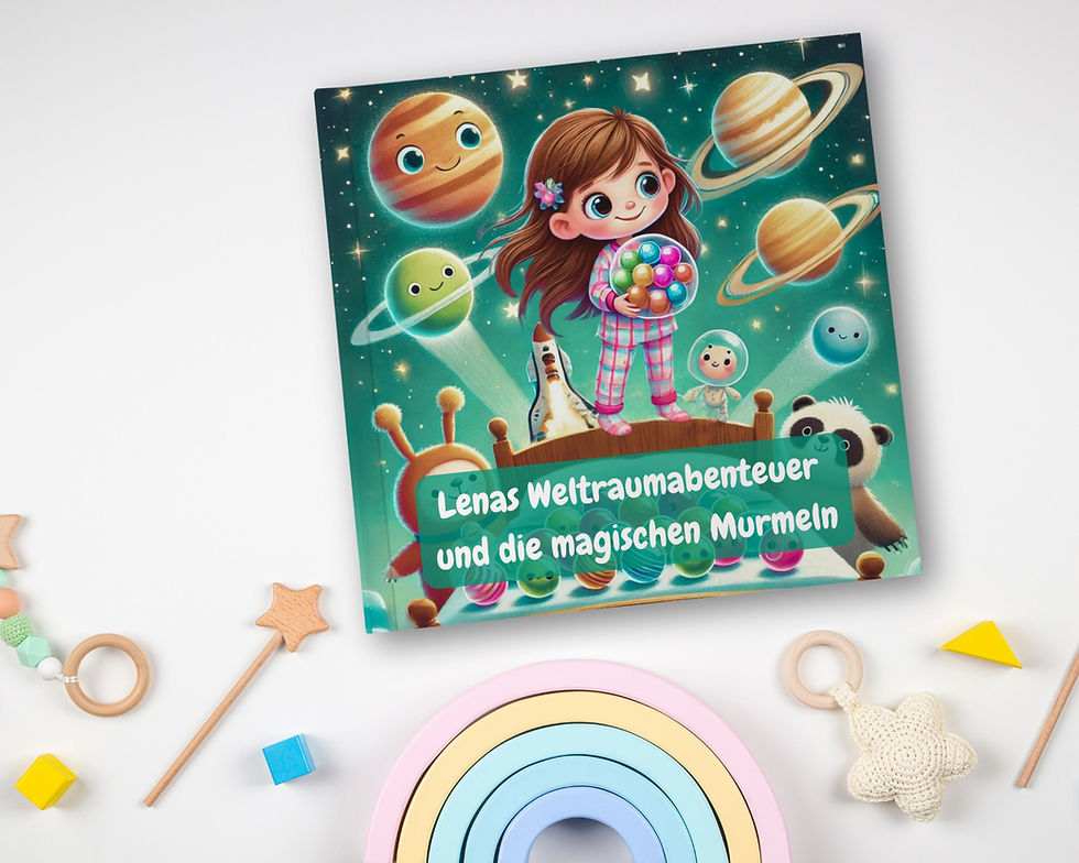Miniaturbild: Personalisiertes Kinderbuch Abenteuer im Weltraum mit deinem Kind als Hauptfigur