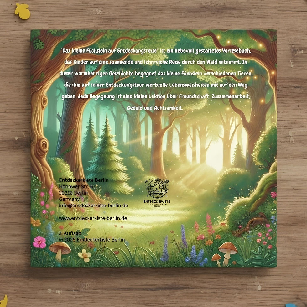 Miniaturbild: Das kleine Füchslein auf Entdeckungsreise - Vorlesebuch Kinderbuch - 2. Auflage